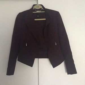 Maroon blazer